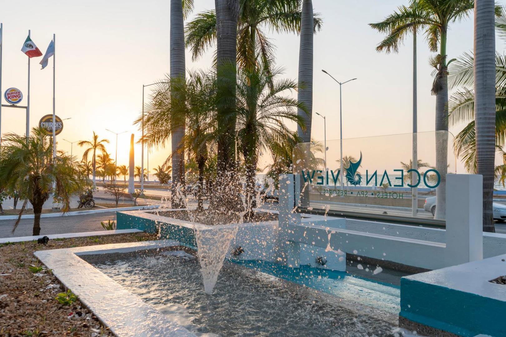 Hotel Ocean View Campeche Bagian luar foto